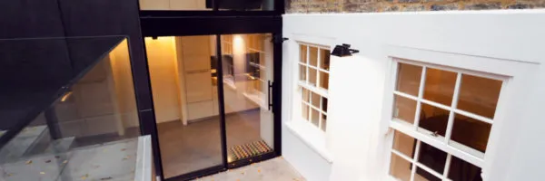 glass door