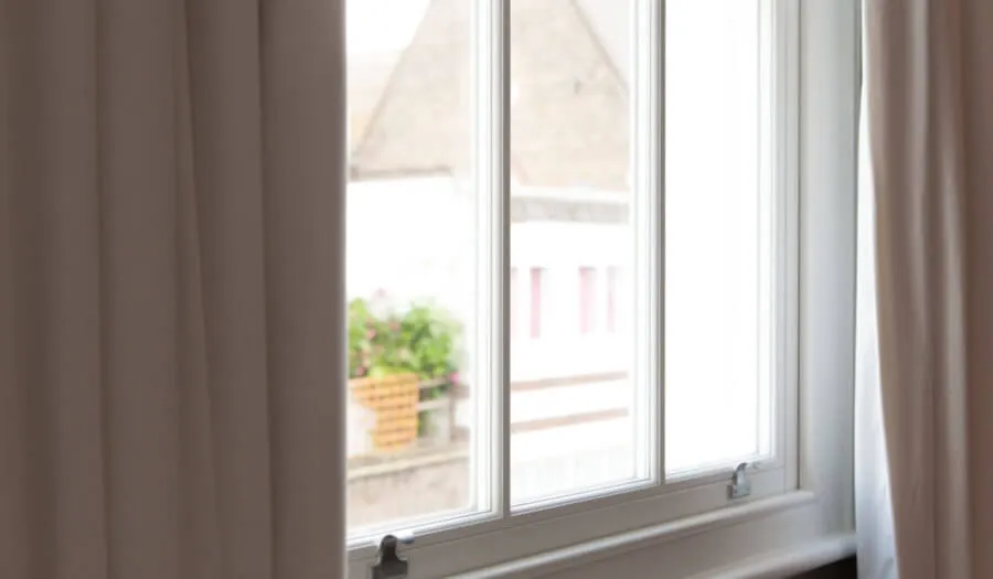 9 Kensington Place project - sash window