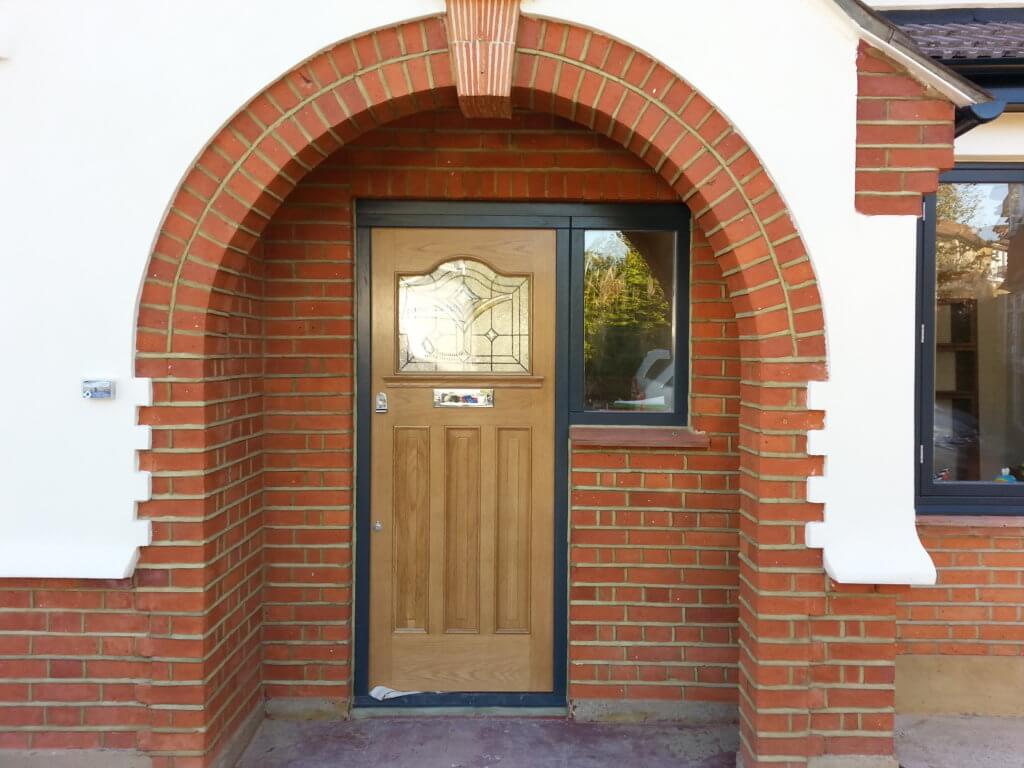 front wooden door